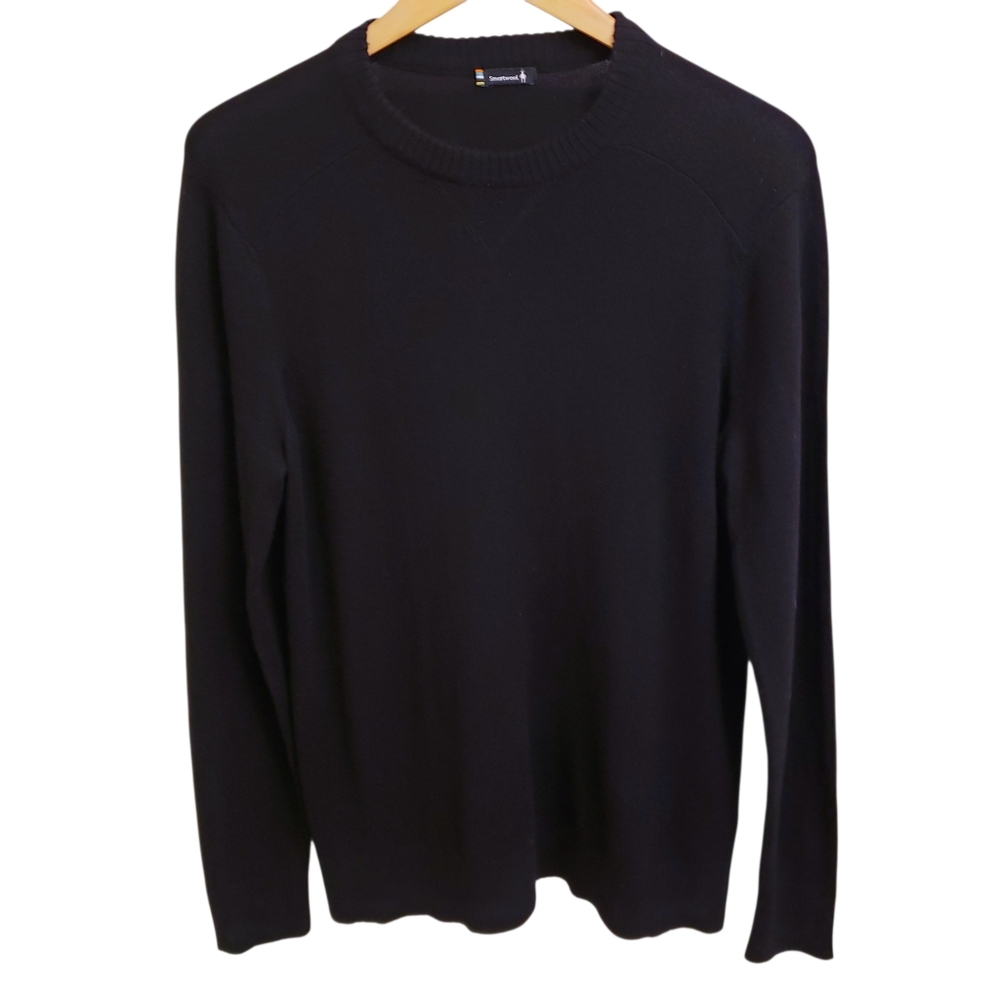 Smartwool Men's Sparwood Crew Sweater In Black